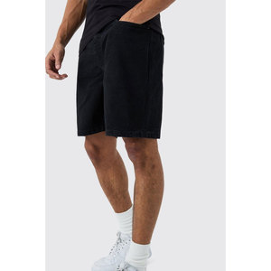 Nuevo Casual Streetwear Shorts Secado rápido Transpirable Patrón sólido XS 6XL Tamaños Lana Algodón Bolsillo Cintura elástica Servicio OEM - Product Image 1