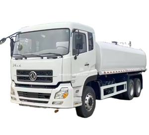 Camión cisterna de agua potable de 20 litros de acero inoxidable, usado, transmisión manual, diésel, 251-350HP, tracción 4X6. - Product Image 1