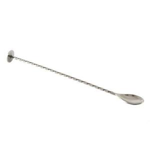 Meilleure vente Cocktail Bar Muddler 8 "Sheesham Drink Muddler & Cuillère à mélanger 12" avec longue poignée en spirale lot de 2 - Product Image 2