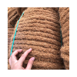 เชือกมะพร้าวม้วนใยมะพร้าวแบบย่อยสลายได้เป็นมิตรต่อสิ่งแวดล้อมสำหรับงานหัตถกรรมสวนเกษตร - Product Image 6