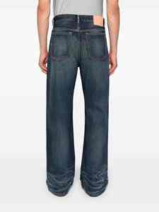 กางเกงยีนส์เดนิมสำหรับผู้ชายกางเกงผ้าฝ้าย100% พร้อมผ้านุ่มปานกลางสไตล์ทรงตรงพอดีสำหรับสตรีทและชุดทำงานตามสั่ง - Product Image 2