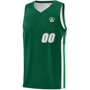 Camisetas de baloncesto impresas para ropa deportiva en buena calidad Camisetas sin mangas de baloncesto de secado rápido Camisetas de baloncesto cortas de verano - Product Image 2