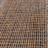 Filet de coco écologique Geo Textile tissé à la main en fibre de coco Filets de coco de haute qualité prêts à exporter à partir de Lotus bleu