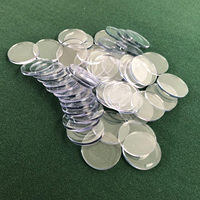 Jetons de roulette ABS colorés de club de poker de casino sérigraphiés avec logo personnalisé jetons de poker ABS imprimés jetons de jeu