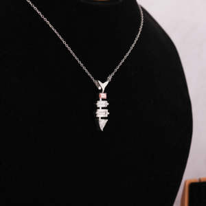 Pendentif en forme de poisson personnalisé multi-formes diamant cultivé en laboratoire 18 KT pendentif délicat en or massif pour bijoux personnalisés, - Product Image 4