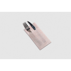 Serviettes de table en papier kraft imprimées Strauss 40x40cm, douces et absorbantes, 480 pièces, B2B - Product Image 1