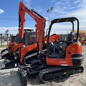 รถขุด KX033-4 ขนาด 5 ตัน ปี 2024 พร้อมความจุบุ้งกี๋ 0.22 ลูกบาศก์เมตร - Product Image 1