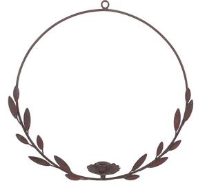 Portavelas de forma redonda de aspecto natural diseñado con soporte hecho a mano para portavelas de Navidad y festivales - Product Image 3