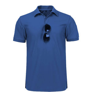 OEM bordado en blanco para hombre Golf deportes hombres Polo camisetas de punto regulador ajuste con logotipo personalizado para los hombres algodón Polo camisetas - Product Image 1