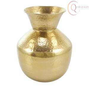 Vase décoratif en métal fait main pour table, au design contemporain et finition élégante, idéal pour la maison, le bureau et l'hôtellerie - Product Image 4