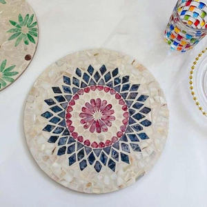 PLATEAU DE TABLE EN MERE DE PERLES DÉCORATION MURALE UNIQUE EN GROS - Product Image 5