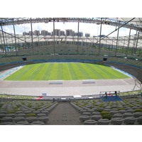 Sièges de stade Avant Sports à pointe fixe pour projets de terrains de sport extérieurs, système de gradins en niveaux, sièges VIP de stade