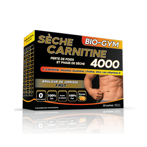 BIOGYM Carnitine Sèche 4000 – Complément Énergétique et Brûleur de Graisse pour Adultes en Capsules et Comprimés – Déconseillé aux Femmes Enceintes - Product Image 2