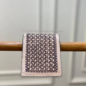 Cartera de cuero con herramientas a mano occidental, nueva llegada, cartera larga con cremallera para hombre, gran oferta, soporte para efectivo de Color marrón a la moda, regalo para él - Product Image 3