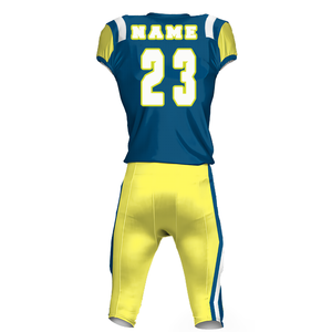 Uniforme de football américain à séchage rapide OEM, maillot de football américain par sublimation, ensemble d'uniformes de football américain sublimés - Product Image 3
