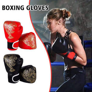Gants de boxe pour l'entraînement, le combat et le combat, gants de haute qualité pour les athlètes hommes et femmes - Product Image 4