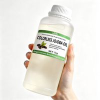 Minyak Jojoba Murni Dingin Tanpa Proses Panas Grosir Bahan Baku Kosmetik Deodoran Bersertifikat GC-MS MSDS COA Sampel Gratis untuk Rambut
