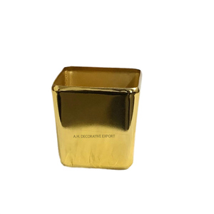 Venta al por mayor de latas de metal vacías para velas, portavelas de metal personalizadas, vasos de metal, cera perfumada, contenedores y tarros para velas - Product Image 4