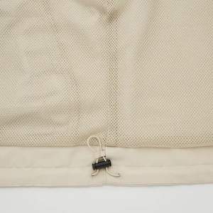 Meilleure qualité imperméable coupe-vent entraîneurs vestes personnalisé avant écologique respirant hiver coton toile tissu Snap - Product Image 6