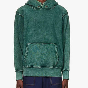 Sweat-shirts pour hommes en coton lourd écologique, vintage, lavés à l'acide, brodés, en gros, pour la saison hivernale - Product Image 6