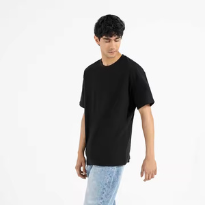 เสื้อยืดคอกลมสำหรับผู้ชายสไตล์พิมพ์ลายแบบกำหนดเองขนาดปกติพอดีระบายอากาศได้เสื้อยืดโอเวอร์ไซส์สีกำหนดเองได้ - Product Image 2