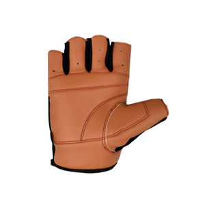 Guantes de gimnasio de cuero personalizados al por mayor Guantes de levantamiento de pesas de diseño personalizado para Fitness y entrenamiento Guantes para Gimnasio para Unisex - Product Image 6