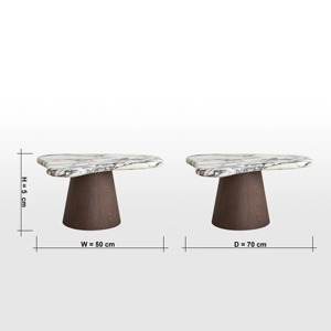 Mesa de Centro Elegante de Metal, Muebles Modernos para Sala de Estar, Decoración de Interiores, Diseño Duradero, Estilo Artístico - Product Image 6