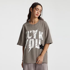 Camiseta con Estampado Vintage Personalizada OEM/ODM Resistente a las Arrugas para Entrenamiento y Ejercicio Físico - Product Image 2