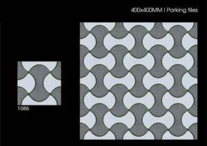 Baldosas de Porcelana Resistentes a las Heladas para Exteriores, 40x40 cm, 400x400 mm, 16x16 Pulgadas, Acabado Mate, para Estacionamiento, Entrada de Vehículos, Terraza - Product Image 3