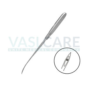 Obwegeser Zygomatic Arch Awl 24 cm - 9 1/2 "para sutura de alambre Awls ligeramente curvados Archivos herramientas maxilofaciales de vaslcare - Product Image 3