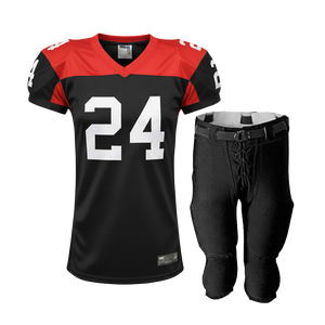 Maillot de football américain pour hommes adultes en gros, uniforme de match, jersey en polyester respirant 250GSM, vêtements de sport sur le terrain - Product Image 3
