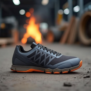 SpeedTR S1PS SR ESD EN20345 Size 42 W.11 Grey/Orange Safety <b>Shoes</b> for <b>Work</b> Environments - Product Image 3