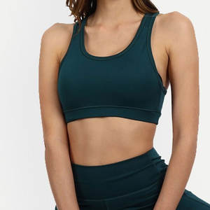 Soutien-gorge de sport pour femme taille personnalisée soutien-gorge de gymnastique confortable et facile à porter avec logo avant disponible en stock - Product Image 1