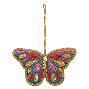 Adorno colgante de mariposa con cuentas y hilo de seda |   Adorno Decorativo Tradicional para Decoración del Hogar, Bodas, Festivales y Regalos - Product Image 4
