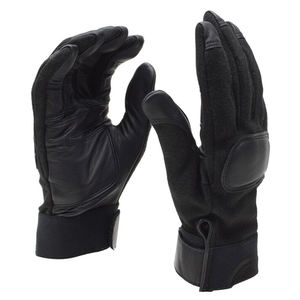 Gants en cuir de style fermeture éclair de haute qualité Logo personnalisable conception thermique d'hiver pour un usage quotidien et décontracté teint en plaine - Product Image 1