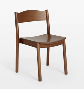 Silla de Comedor de Madera de Teca, Minimalista, Hecha a Mano, Silla de Comedor de Madera Maciza para Muebles para el Hogar, Venta al por Mayor Comercial - Product Image 1