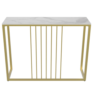 Rangement de meubles de salon meubles d'entrée et de couloir table console en fer en forme de rectangle pour la décoration intérieure d'hôtel - Product Image 3