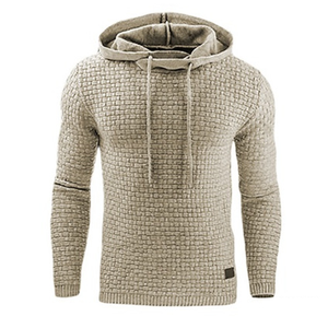Sweat à capuche oversize en tissu Oxford pour homme, avec poche zippée, respirant, anti-plis, 300-350 GSM, 100% coton, collection hiver, offre spéciale - Product Image 2