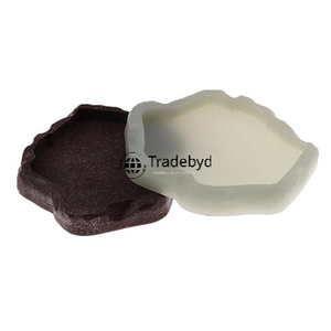 Bol en résine d'aspect naturel, parfait pour le style de table rustique et les paramètres chauds de la maison par Tradebyd - Product Image 1