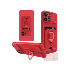 Étui de protection en silicone de qualité supérieure pour iPhone 13 Pro rouge avec motif imprimé UV, compatible avec le modèle 14 Plus - Product Image 1