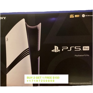 Achetez-en 2, obtenez-en 1 gratuit pour la console numérique originale neuve Sony PS5 PlayStation 5 Pro 2 To HDR 4K 120 Hz avec manette - Product Image 1