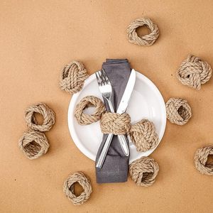Servilleteros de yute hechos a mano con diseño náutico elegante, accesorio de fiesta de mesa de lujo para fábrica de Navidad, venta al por mayor - Product Image 6