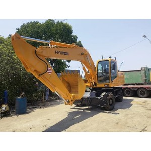 Excavadora de alta resistencia yundai 2020, excavadora original yundai 220L--7 220lc, a la venta con todos los equipos - Product Image 5