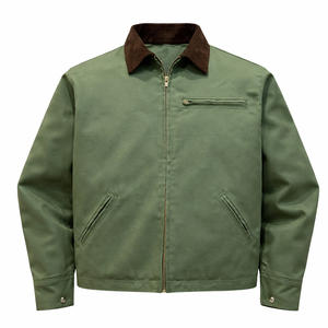 Veste pour homme en toile épaisse, veste de travail pour les nouvelles marques, logo personnalisé, marque privée, 100% coton, vestes Detroi - Product Image 3