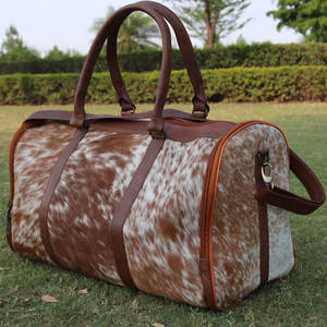 Sacs de sport en cuir de vachette personnalisés à bas prix 2025 nouveau Style en cuir décontracté sacs de sport en cuir de vachette utilisation de vêtements d'extérieur - Product Image 2