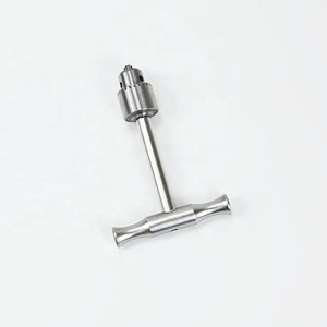 Chất lượng cao bằng thép không gỉ tay t xử lý xương khoan với Jacobs <span class=keywords><strong>Chuck</strong></span> và chìa khóa cho chỉnh hình thủ tục Chứng nhận CE mahersi - Product Image 4