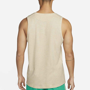 Vente en gros de débardeurs personnalisés 100% coton polyester pour hommes, confortables, couleur unie, technique tricotée et lavée de haute qualité - Product Image 2