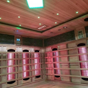 Sauna Híbrida Interior Moderna MAX para 4-6 Personas + Envío Gratuito - Product Image 6