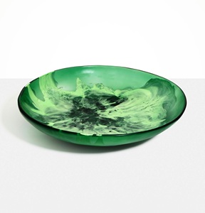 Bol et plat de service en résine fabriqués en Inde - Passe au lave-vaisselle - Design moderne européen personnalisable pour la maison et les fêtes - Product Image 5