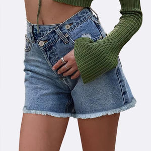 Shorts en jean pour femmes, forte demande, OEM personnalisé, qualité supérieure, fournisseur d'usine professionnel, style haut de gamme 2025 - Product Image 3